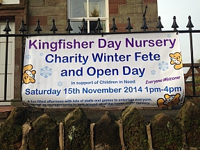 Kingfisher Day Nursery Banner