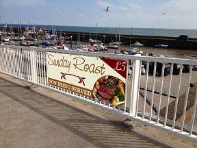 Outdoor banner advertising