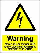 Warning Report It Portrait