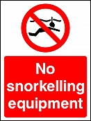 No Snorkelling