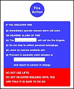 Fire Action Instructions