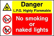 Flammable LPG