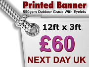 12ft x 3ft PVC Banner Special Offer