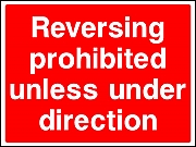Reversing Prohibited Signs