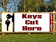 Key Cutting Banners