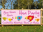 Hen Party Banners