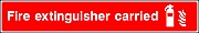 Fire Extinguisher Carried