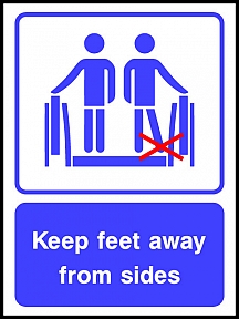 Keep Feet Away From Sides