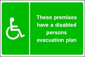 Disabled Evacuation Plan