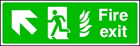 Fire Exit Flame (left-up)