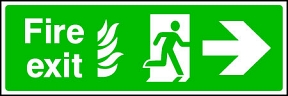 Fire Exit Flame (right)