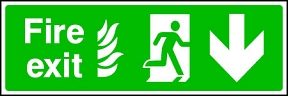 Fire Exit Flame (down)