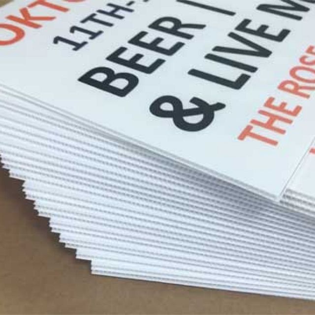 Printed Signs Kempston Bespoke Printed Signs & Printed Boards Rapid