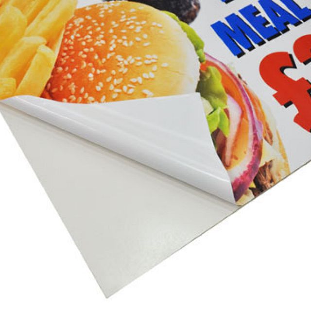 Gloss White Printed Vinyl | HFE Signs 