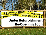 Under Refurbishment Banners