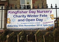 Kingfisher Day Nursery Banner
