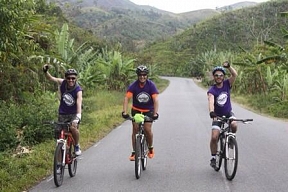 Julien+Macdonald OBE Cycle Madagascar 2014