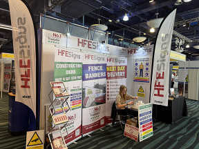 HFE Signs at Construction EXPO North