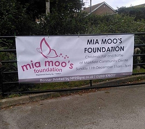 Mia Moo's Charity Banner