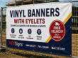 Custom banner printing in the UK with durable PVC banners, outdoor advertising banners, event banners and large format printed banners for businesses, exhibitions and promotions