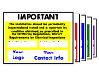 Electrical Inspection Labels