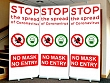 No Mask No Entry Roller Banners