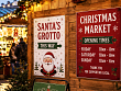 Christmas Foamex signs for Santa’s Grotto and Christmas markets