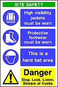 Multi Safety Signs
