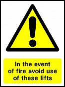 Avoid Lifts In Fire
