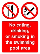 No Eating Smoking