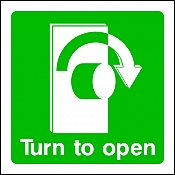 Turn R to Open (SQ)