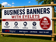 Business Banners With Eyelets