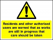 Residents Signs
