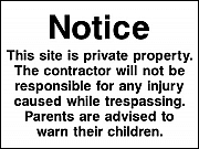 Site Notice Signs