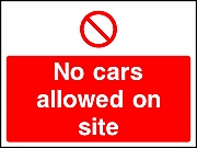 No Cars Signs