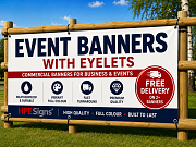 Event Banners With Eyelets