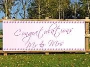 Just Married Banners