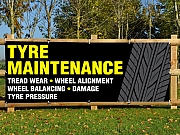 Car Tyres Banners