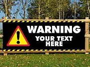 Danger Warning Banner