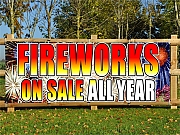 Fireworks Sales Banners