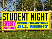 Student Night Banners