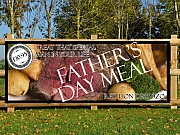 Fathers Day Meal Banners