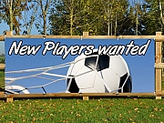 Football Players Wanted Banners