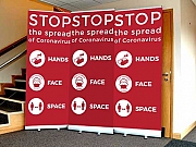Stop The Spread Roller Banners