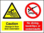Floor Level No Diving