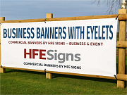 Business Banners With Eyelets