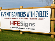 Event Banners With Eyelets