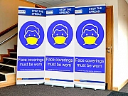 Face Covering Roller Banners