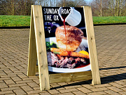 Wooden A-Board