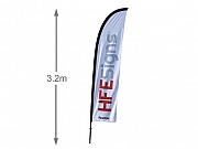 Feather Flag 3.2m Pole